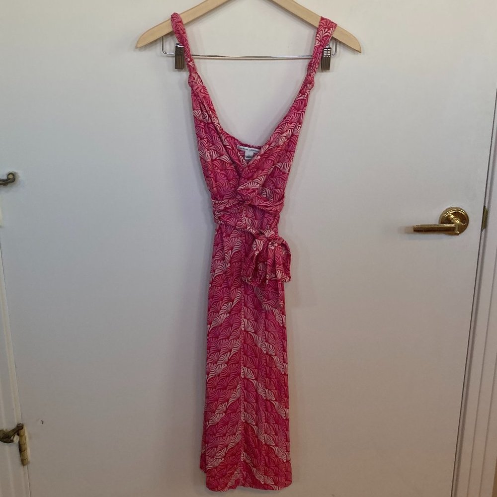Banana Republic shell print sun dress